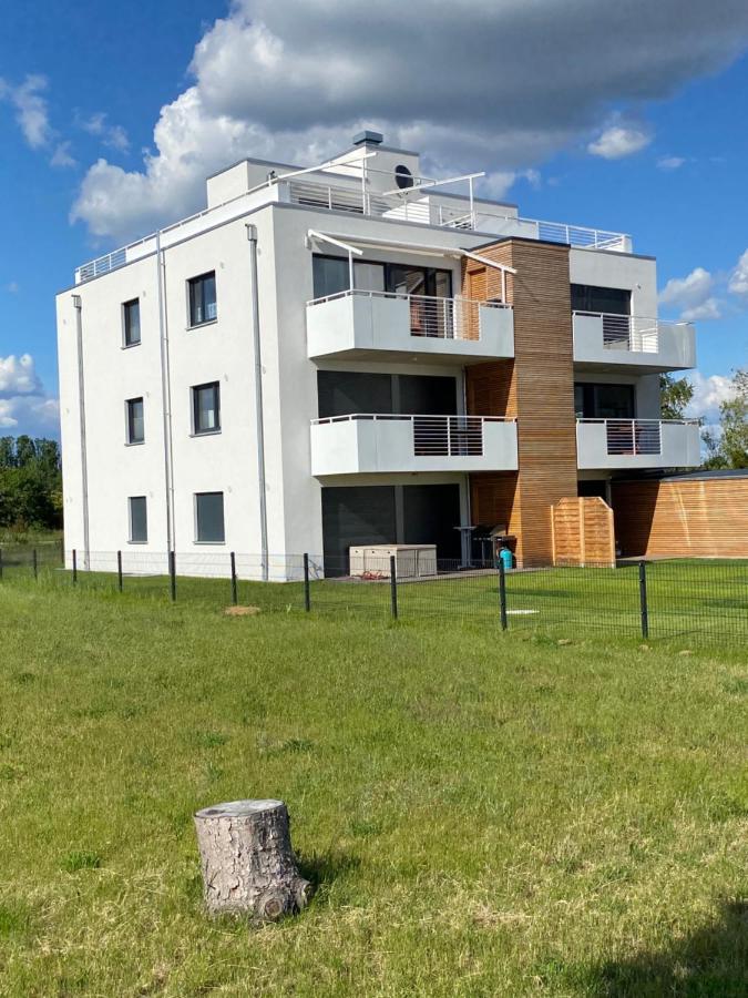 Modernes Apartment Am Hafen Mit Seeblick Grossraschen Εξωτερικό φωτογραφία